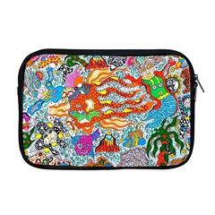 Supersonic Mermaid Chaser Apple Macbook Pro 17  Zipper Case by chellerayartisans