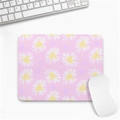 Mazipoodles Bold Daisies Pink Small Mousepad by Mazipoodles