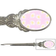 Mazipoodles Bold Daisies Pink Letter Opener by Mazipoodles