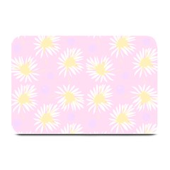 Mazipoodles Bold Daisies Pink Plate Mats by Mazipoodles