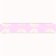 Mazipoodles Bold Daisies Pink Small Bar Mat by Mazipoodles