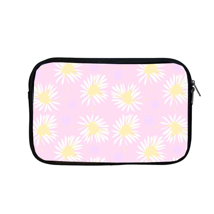 Mazipoodles Bold Daisies Pink Apple MacBook Pro 13  Zipper Case