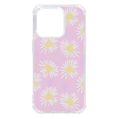 Mazipoodles Bold Daisies Pink Iphone 14 Pro Tpu Uv Print Case