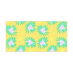 Mazipoodles Bold Daises Yellow Yoga Headband by Mazipoodles