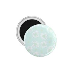 Mazipoodles Bold Daisies Spearmint 1 75  Magnets by Mazipoodles