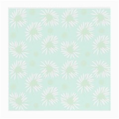 Mazipoodles Bold Daisies Spearmint Medium Glasses Cloth by Mazipoodles