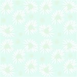 Mazipoodles Bold Daisies Spearmint Play Mat (Square) Front