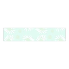 Mazipoodles Bold Daisies Spearmint Velvet Scrunchie by Mazipoodles