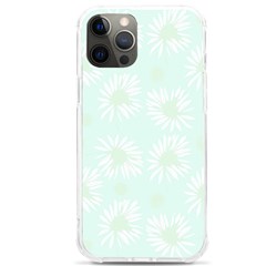 Mazipoodles Bold Daisies Spearmint Iphone 12 Pro Max Tpu Uv Print Case by Mazipoodles