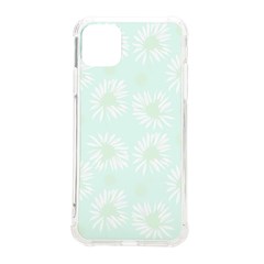 Mazipoodles Bold Daisies Spearmint Iphone 11 Pro Max 6 5 Inch Tpu Uv Print Case by Mazipoodles