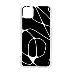 Mazipoodles Neuro Art - Black White Iphone 11 Pro Max 6 5 Inch Tpu Uv Print Case by Mazipoodles