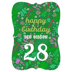 Birthday - Invitation Card 5  x 7  (Bracket)