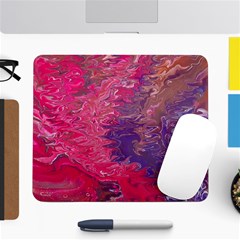 Fuchsia Flow Large Mousepad by kaleidomarblingart