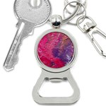 Fuchsia flow Bottle Opener Key Chain Front