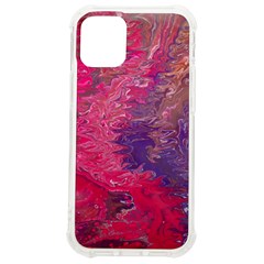 Fuchsia Flow Iphone 12 Mini Tpu Uv Print Case	 by kaleidomarblingart