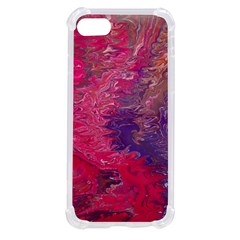 Fuchsia Flow Iphone Se by kaleidomarblingart