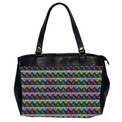 Inspirational Think Big Concept Pattern Oversize Office Handbag (2 Sides) by dflcprintsclothing