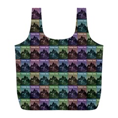 Inspirational Think Big Concept Pattern Full Print Recycle Bag (l) by dflcprintsclothing