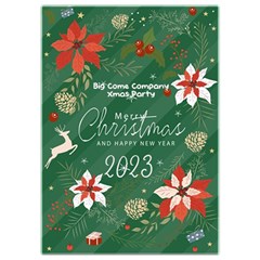 Xmas - Invitation Card 5  x 7 