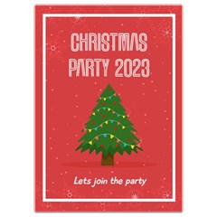 Xmas - Invitation Card 5  x 7 