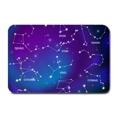 Realistic Night Sky With Constellations Plate Mats by Cowasu