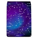 Realistic Night Sky With Constellations Removable Flap Cover (L) Front