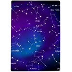 Realistic Night Sky With Constellations A4 Acrylic Clipboard Back