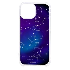 Realistic Night Sky With Constellations Iphone 13 Mini Tpu Uv Print Case by Cowasu