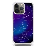 Realistic Night Sky With Constellations iPhone 13 Pro TPU UV Print Case Front