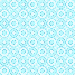 Mazipoodles Baby Blue Check Donuts Play Mat (rectangle) by Mazipoodles