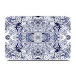 Blue Biro Arabesque Plate Mats 18 x12  Plate Mat