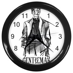 20230815 214856 0000 Wall Clock (black) by Divyanshstore