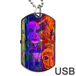 Lou Dog Tag USB Flash (One Side) Front