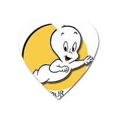 Casper2 Heart Magnet