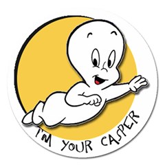 Casper2 Magnet 5  (round)