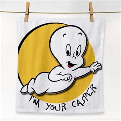 Casper2 Face Towel by RuuGallery10