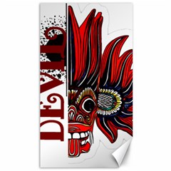 Devil2 Canvas 40  X 72  by RuuGallery10