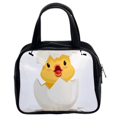 Cute Chick Classic Handbag (two Sides) by RuuGallery10