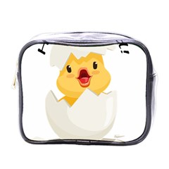 Cute Chick Mini Toiletries Bag (one Side)