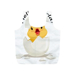 Cute Chick Full Print Recycle Bag (s) by RuuGallery10