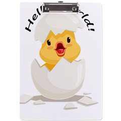 Cute Chick A4 Acrylic Clipboard by RuuGallery10