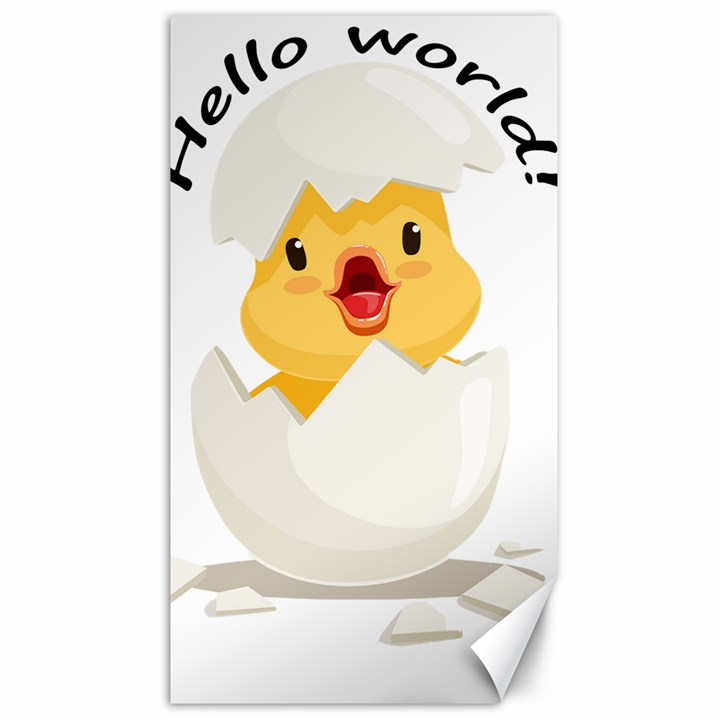 Cute Chick Canvas 40  x 72 