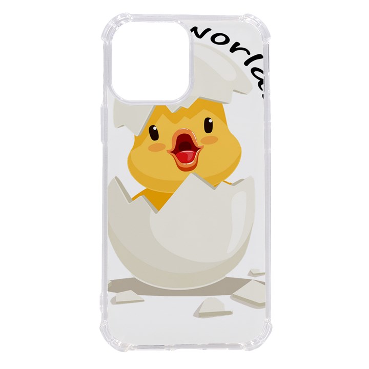 Cute Chick iPhone 13 Pro Max TPU UV Print Case