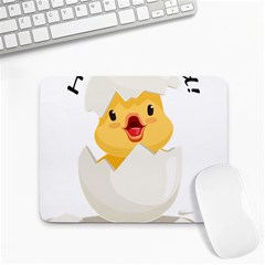 Cute Chick Small Mousepad by RuuGallery10