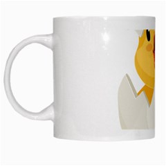 Cute Chick White Mug by RuuGallery10