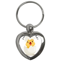 Cute Chick Key Chain (heart)