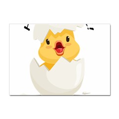 Cute Chick Sticker A4 (10 Pack) by RuuGallery10