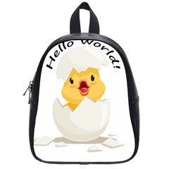 Cute Chick School Bag (small)