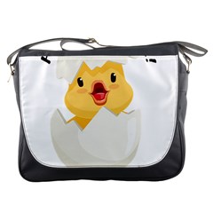 Cute Chick Messenger Bag by RuuGallery10