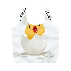 Cute Chick Full Print Recycle Bag (m)